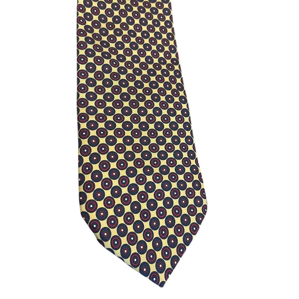 100% Silk Fabris Venezia Made in Italy Mens Tie 58 Inch
